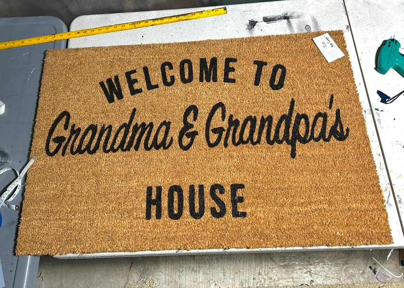 Welcome To Grandma and Grandpa's House