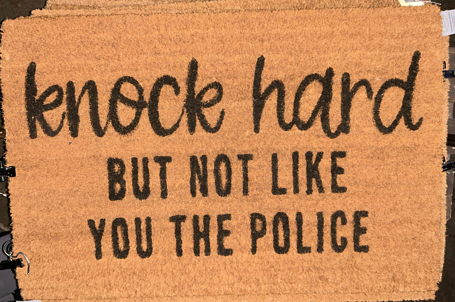 Knock Hard Not Like You The Police