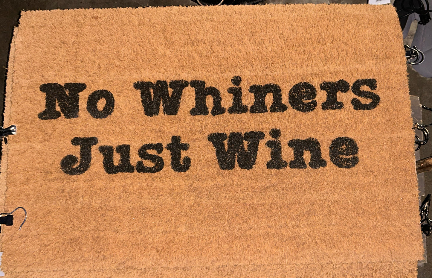 No Whiners Just Wine