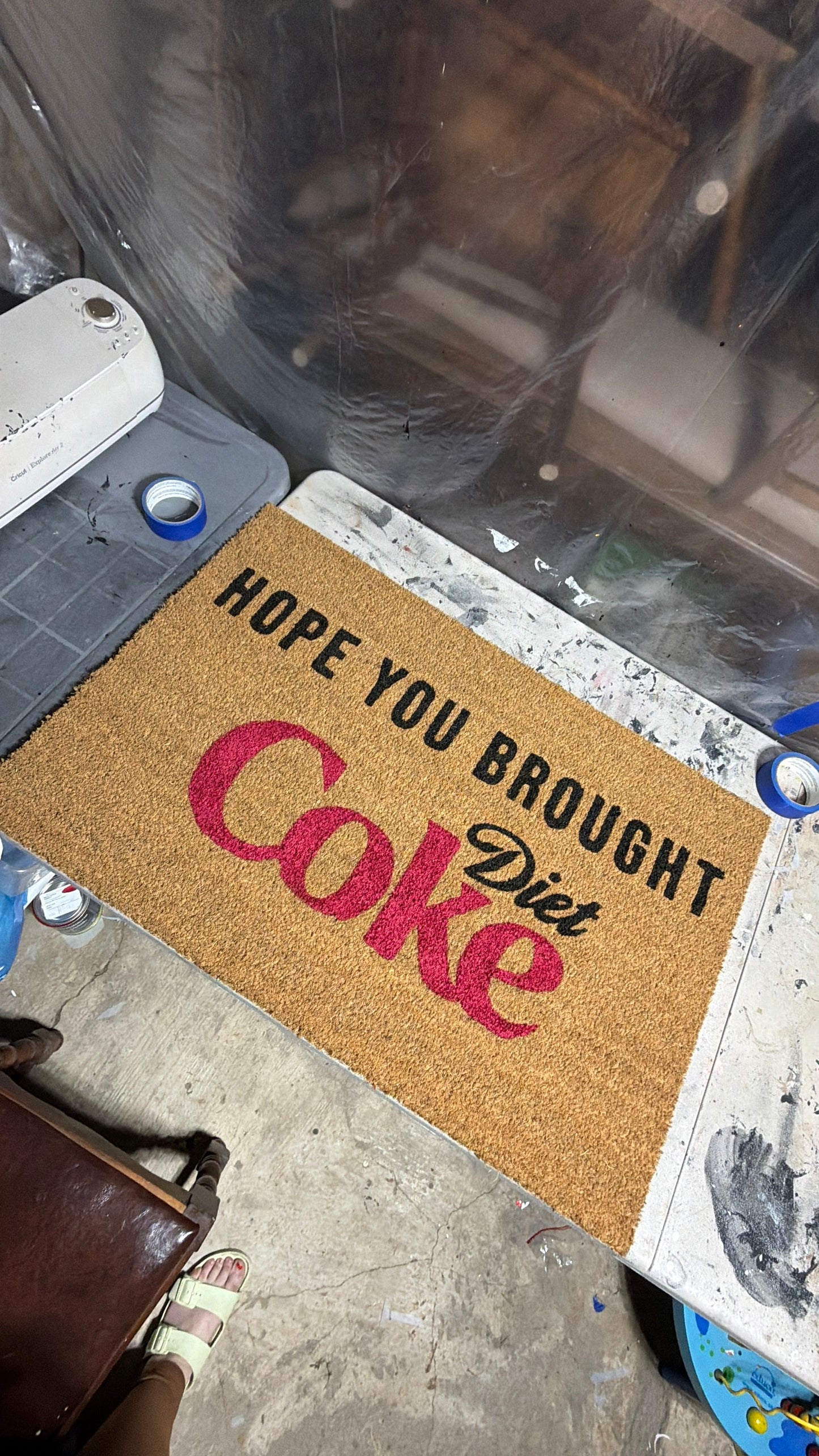 Diet Coke Doormat