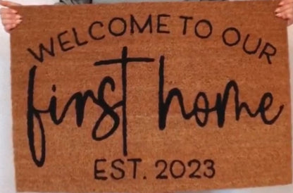 Custom Realtor Mat