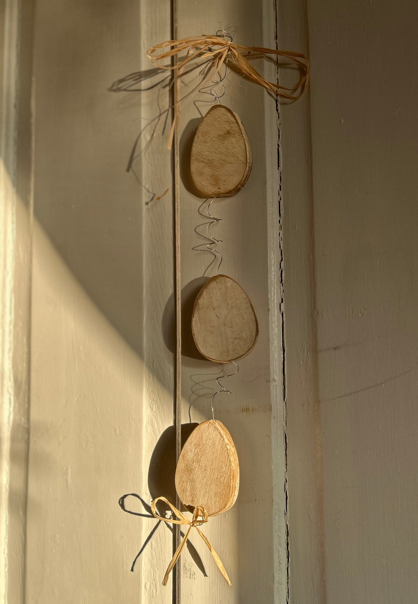 SMALL White Egg Hanger