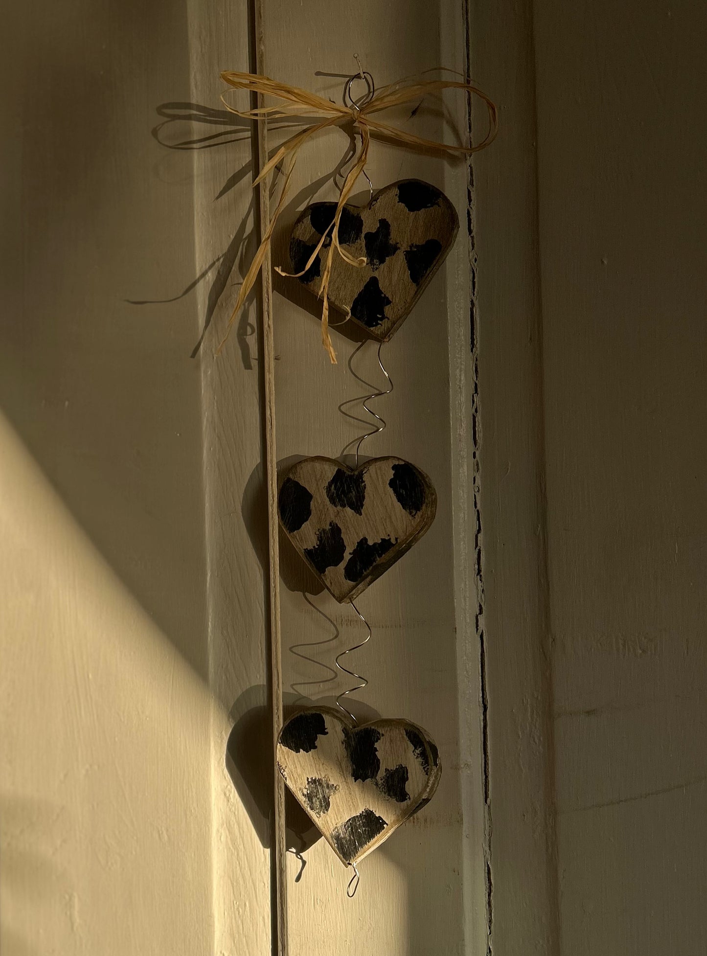 SMALL Cow Hearts Hanger