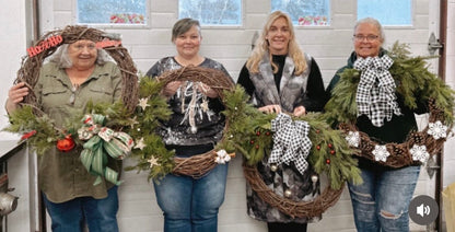 THURS NOV 26 - HOLIDAY WREATH WORKSHOP