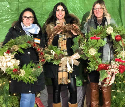 THURS NOV 26 - HOLIDAY WREATH WORKSHOP