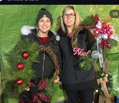 THURS NOV 26 - HOLIDAY WREATH WORKSHOP