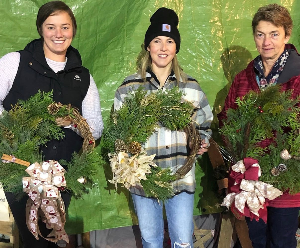 THURS NOV 26 - HOLIDAY WREATH WORKSHOP