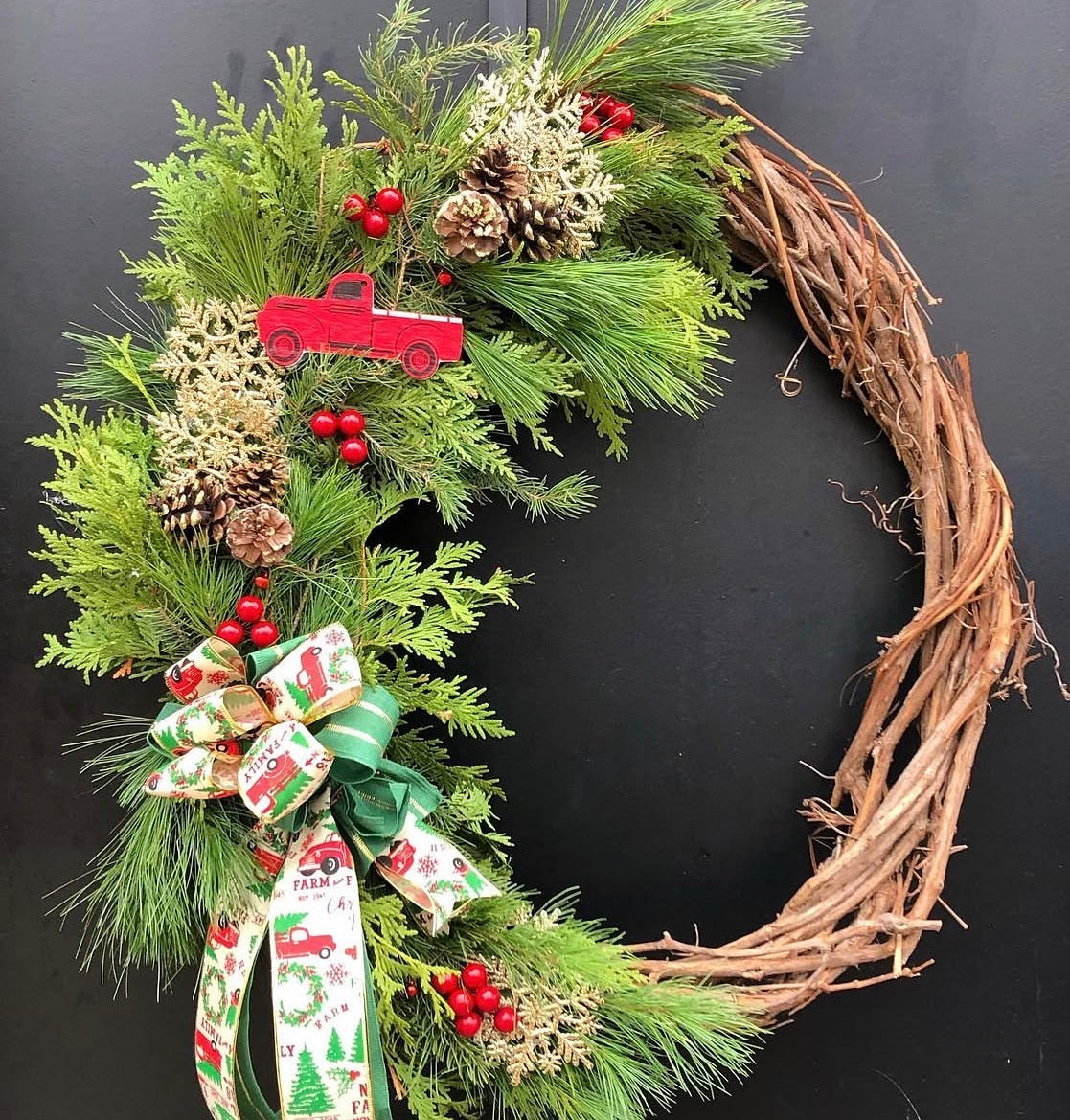 THURS NOV 26 - HOLIDAY WREATH WORKSHOP