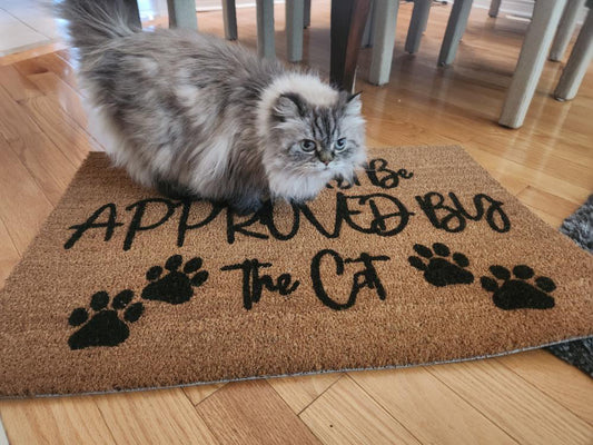Visitors Must Be Approved By Cat